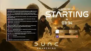 Dune Awakening - Cinematic Overlay Collection [Twitch/Youtube/Kick/Co][OBS/STREAMLABS/XSPLIT]