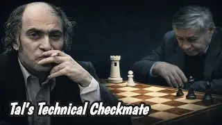 Tal Converts Endgame Pressure into a Precise Rook Checkmate