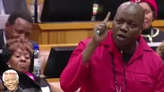 EFF Doctor MP Screaming In Parliament. Dr. Hlayiseka Chewane
