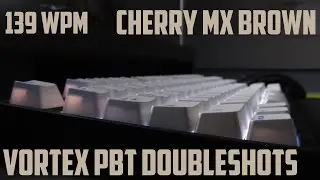 Cherry MX brown w/ PBT keycaps sound test