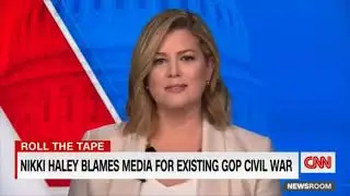 Brianna Keilar in lightspeed fast motion