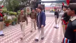 DCP Dr Rajiv Sharma IPS (Guard of Honour) Our Chief Guest 2014 NCC
