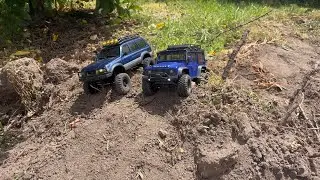 RC Traxxas TRX-4M VS FMS FCX 18 LC 80