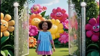 THE GIGGLE GARDEN ( A FUN SONG AND KIDS NURSERY RHYMES)