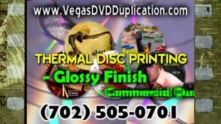 Las Vegas CD DVD how to print on cd