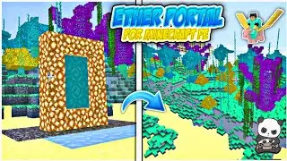 Ether portal for minecraft pocket edition || Aether portal for minecraft pe