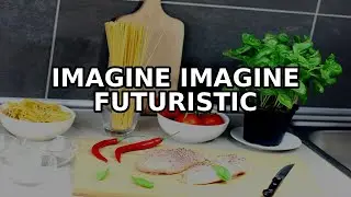 Imagine a futuristic AI chef preparing a thousand raw chicken