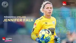 M&aring;nadens spelare i november - Jennifer Falk, Kopparbergs/G&ouml;teborg FC