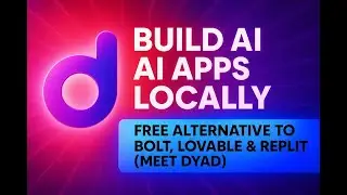 (Meet Dyad)Build AI Apps Locally &mdash; Free Alternative to Bolt, Lovable & Replit