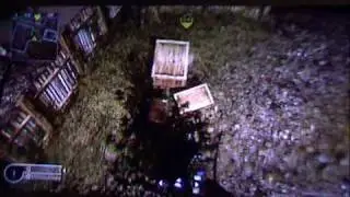 Overgrown box bounce to barrier and small car bounce