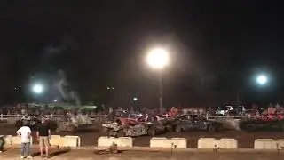 Edmonson Co Fair Demo Derby 2019 COMPACT HEAT 2