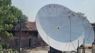 12 feet dish antenna instalation