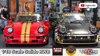 RWB PORSCHE | AOKI | SAKURA 1:18 by Solido EP.148