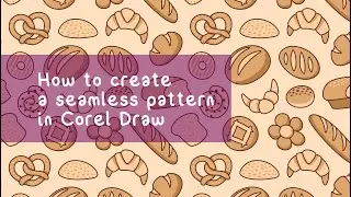 How to create a seamless pattern in Corel Draw