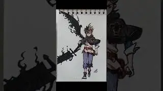 Stickman to Anime drawing #anime #drawing #art #fyp #draw #sketch #animeart #animedrawing #shorts