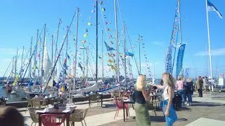 The Sea Days in Tallinn, Estonia. Noblessner. 4K.