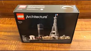 LEGO Architecture 21044 Paris Time-Lapse Speed Build