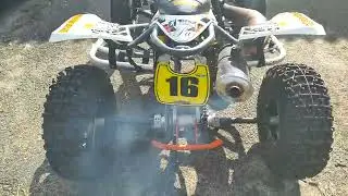 Wtec Quad Ktm 540cc finally running 2 stroke 2 takt