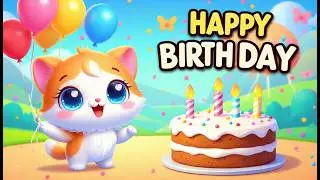 Lulu&rsquo;s Happy Birthday Song 🎂🐱 | Fun Birthday Song for Kids