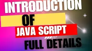introduction of java script in details