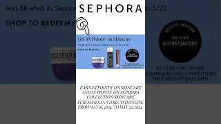 Earn 5X points on Sephora Collection | The Glow Up Global