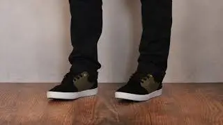Emerica Alcove CC Kevin Baekkel Black/Olive/Black On Feet