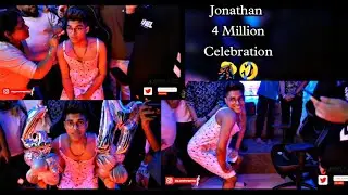 Jonathan Celebration on 4 Million 🎊🤣 Jonathan Dance | Jonathan Gaming 4 M | Jonathan