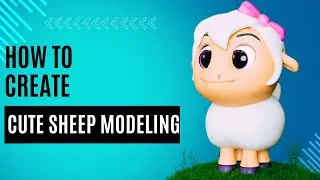 How to Create Easy Cute Sheep Modeling