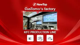 Newtop&rsquo;s high-speed intelligent paper cup machine in action at a KFC snack bucket production line