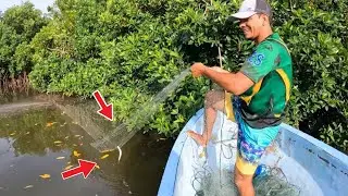 pesca con trasmallo