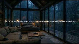 Long Duration Overnight Sleep Music with Rain Sounds 😴 #owg