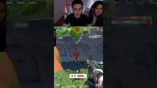 Subroza Hit a Clean ACE on his Girlfriend's Stream #shorts