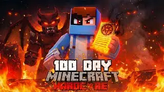 I Survived 100 Days with a DEVIL CONTRACT in Minecraft Hardcore
