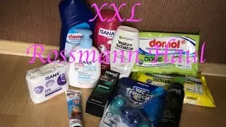 XXL Rossmann Haul Januar | Garnier | Isana | Domol | RealSweetSunny