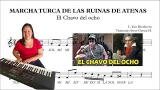 ✅🎵☺️MARCHA TURCA - El chavo del ocho (Partitura)