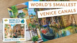 Time lapse: Venice Canals | Cheatwell Games World's Smallest Puzzle 1000 pieces