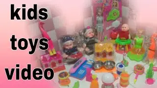 7:30 Miniatures satisfying with unboxing frozen Elsa kitchen plastic, Disney toys collection ASMR