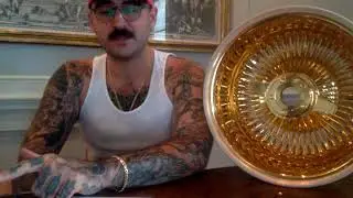 All Gold 100 Spoke Zenith Wire Wheels (Chinas)