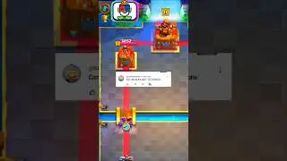 evolution skeletons + fire spirit #clashroyale