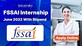 FSSAI Internship June 2022 With Stipend - Apply Online