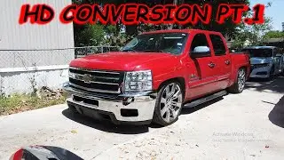 2007-2013 CHEVROLET SILVERADO HD CONVERSION PT.1!!!!!!!