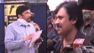 Pawan Kalyan And Posani Casting His Votes | MAA Election Polling | Friday Poster