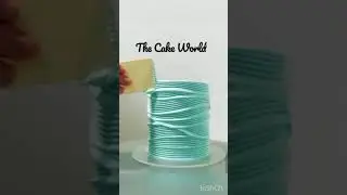 Butter icing cake decorating ideas#TheCakeWorld#