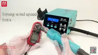 RF4 RF-H2 Lead-free ESD BGA Hot Air Soldering Rework Station for Phone Desoldering Repair