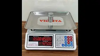 VICHITA | HƯỚNG DẪN SỬ DỤNG CÂN ĐIỆN TỬ 30KG VICHITA V588