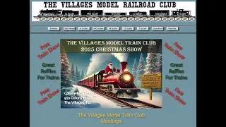 The Villages Christmas Train Show 2025