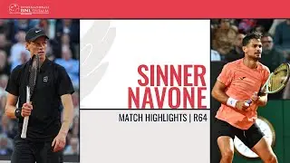 Sinner vs Navone | R64 Highlights | Internazionali BNL d&rsquo;Italia 2025
