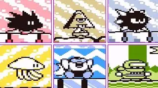 Kirby's Dream Land 2 - All Mid-Bosses