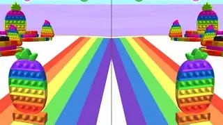 Very satisfying and relaxing sound asmr game play | fidget rush