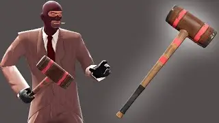 TF2 Spy Has a Funny BONK Hammer
